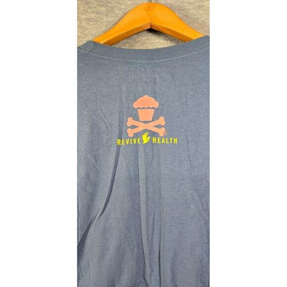 Johnny Cupcakes Womens Medium Graphic T-Shirt REVIVE HEALTH NASHVILLE NWT - Picture 5 of 11